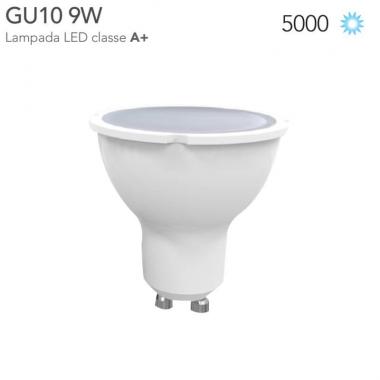 Lampadina led gu10 9w 800lm 5000k