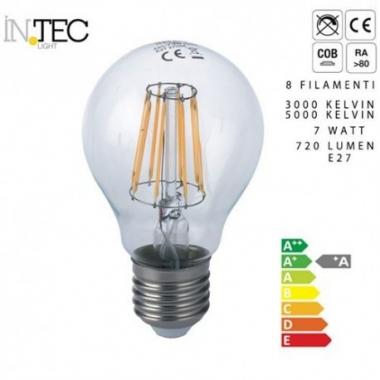 LAMPADINA LED FILAMENTO GLOBO E27 8W 1055LM 2700K LED 300Â° 95*136mm