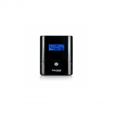 UPS 1050VA Gruppo Di Continuità Vultech UPS1050VA-PRO Line Interactive Con LCD