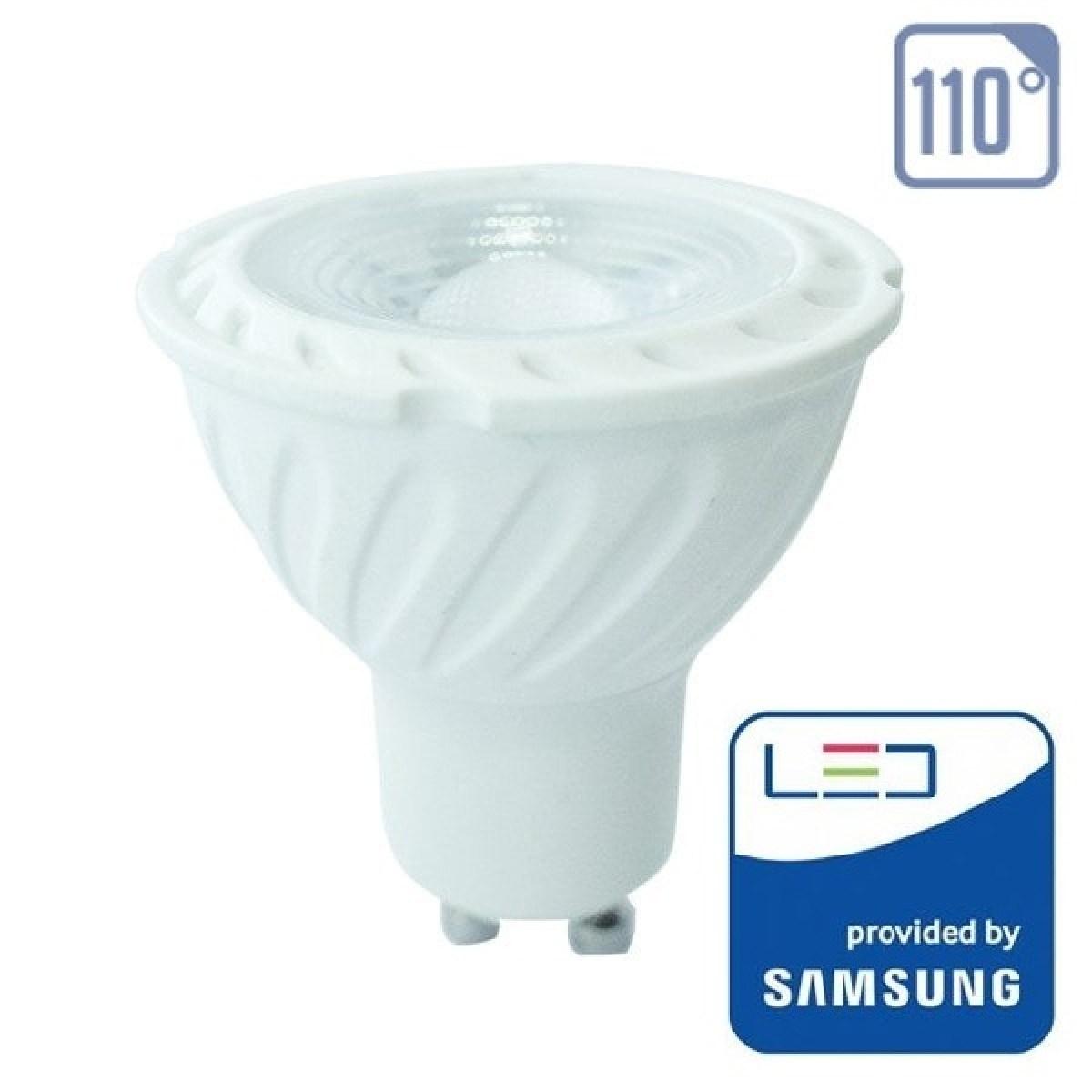 Lampadina a Led GU10 Chip Samsung 110Â° 6.5W 4000K