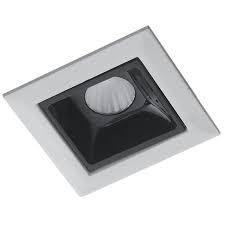 Incasso sinkro 2w led 4000k 45Â° 160lm 45x45x70mm foro 37x37mm